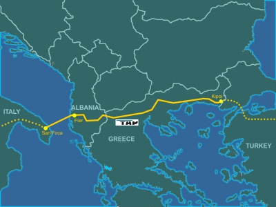 Ο ΤΑΡ ολοκληρώνει την εισαγωγή φυσικού αερίου στο ελληνικό τμήμα του αγωγού