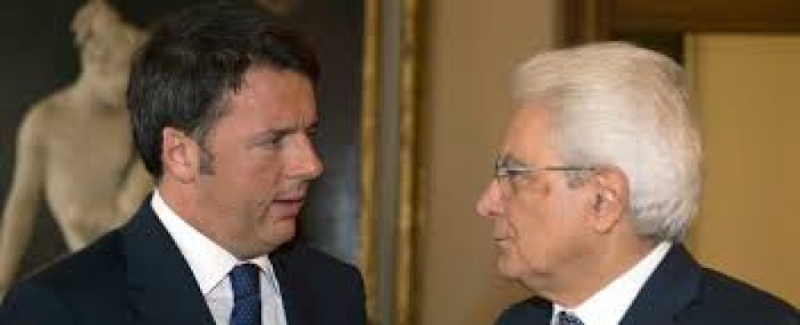 Ιταλία: Ο Mattarella απέρριψε προσωρινά την παραίτηση Renzi