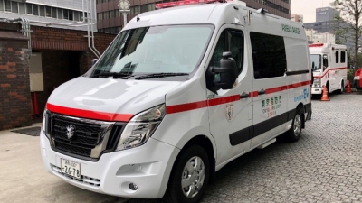 Ηλεκτροκίνητο ασθενοφόρο της Nissan εντάχθηκε στον στόλο της Πυροσβεστικής Υπηρεσίας του Τόκιο