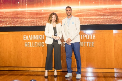Η AVIN βραβεύτηκε για τη συμβολή της στην αθλητική διαδρομή του Στέφανου Ντούσκου