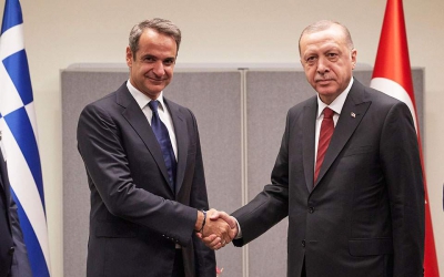 Διαφωνία Μητσοτάκη - Ερντογάν για Μέση Ανατολή και Χαμάς