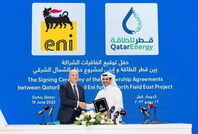 Eni: 27ετή συμφωνία με το Κατάρ για την προμήθεια φυσικού αερίου