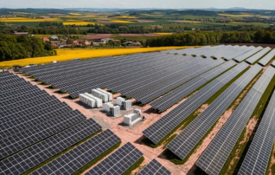 Ηλιακό πάρκο 8,7MW με αποθήκευση μπαταριών 5,8MWh: Ένα πρωτοποριακό και αποδοτικό γερμανικό έργο