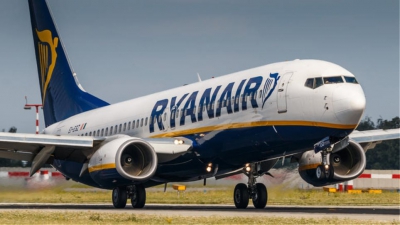 Η Ryanair δεσμεύεται για βιώσιμα καύσιμα στο 12,5% των πτήσεων έως το 2030
