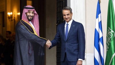 Επικοινωνία Μητσοτάκη με τον διάδοχο της Σαουδικής Αραβίας -Χαιρέτισε τις προσπάθειες για αποκλιμάκωση της βίας