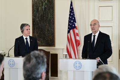 Κοινές δηλώσεις Δένδια – Μπλίνκεν: Η συνεργασία Ελλάδας – ΗΠΑ δεν υπήρξε ποτέ πιο στενή