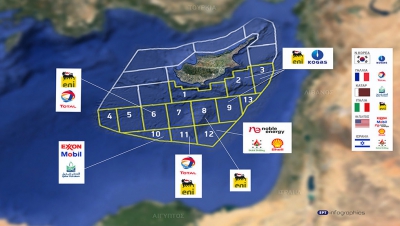 ΕΝΙ - ΤOTAL ξεκινούν τις γεωτρήσεις στην κυπριακή ΑΟΖ εντός Απριλίου 2020