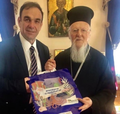 Επίσκεψη Προέδρου ΕΟΑΝ στον Οικουμενικό Πατριάρχη