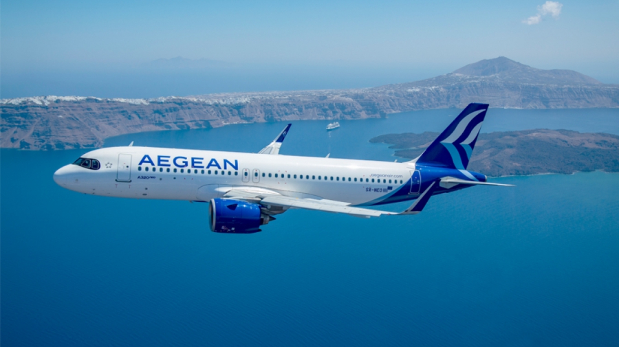 Πρασινίζει η Aegean: 3MW από φ/β από φέτος - Νέες συμφωνίες με αεροδρόμια για την προμήθεια SAF
