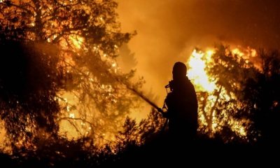 Δαδιά: Μαίνεται η πυρκαγιά - Μεγάλη η καταστροφή