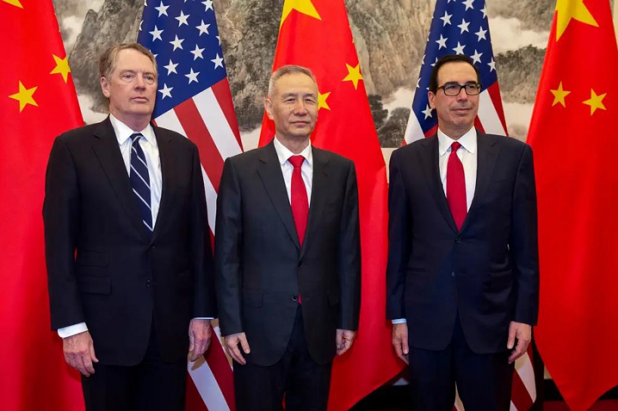 Συνομιλίες διαπραγματευτών ΗΠΑ και Κίνας για την συμφωνία πρώτης φάσης