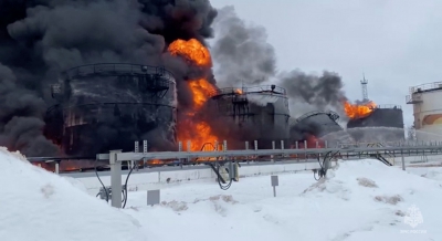 Bloomberg: Φωτιά στο μεγαλύτερο διυλιστήριο της Rosneft μετά από επίθεση drone