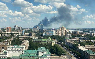 Βομβάρδισαν το -υπό ρωσικό έλεγχο- Ντόνετσκ οι Ουκρανοί