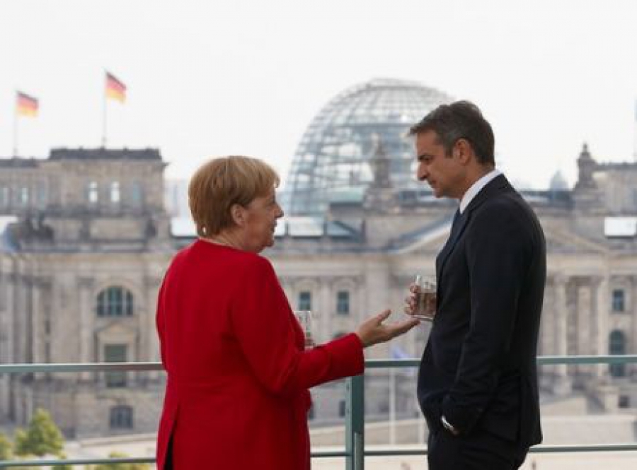 Πυροσβεστική παρέμβαση Merkel - Επικοινωνία με Μητσοτάκη