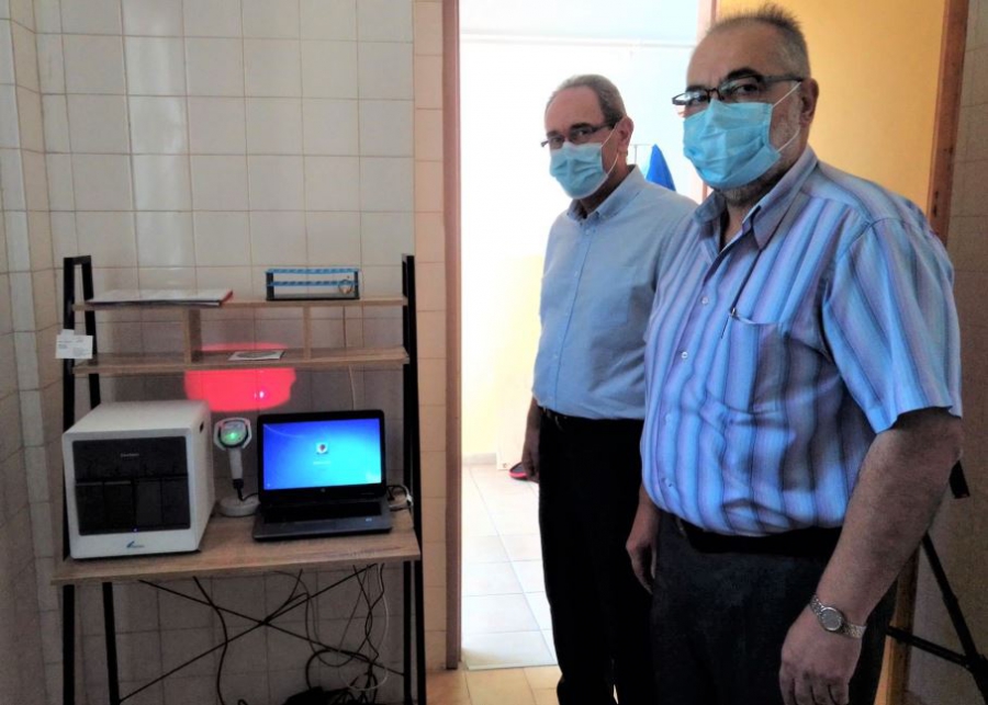 Energean: Στο Κέντρο Υγείας Πρίνου στην Θάσο ο νέος μοριακός αναλυτής για τεστ για τον κορωνοϊό