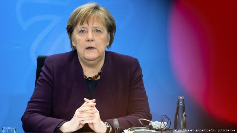 Merkel: Ο κορωνοϊός είναι η μεγαλύτερη πρόκληση μετά τον Β’ Παγκόσμιο Πόλεμο