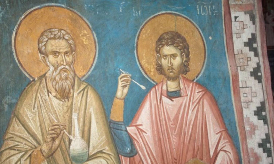 Γ Κυριακή Ματθαίου 28/6: Εορτή της Ορθοδοξίας: Η Ανακομιδή των Τιμίων Λειψάνων των Αγίων Αναργύρων Κύρου και Ιωάννου.
