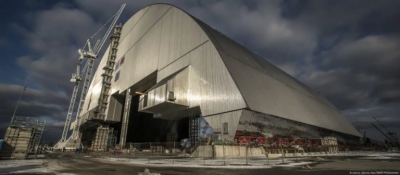 Ρωσικό drone έπληξε την ασπίδα του Chernobyl (BBC)