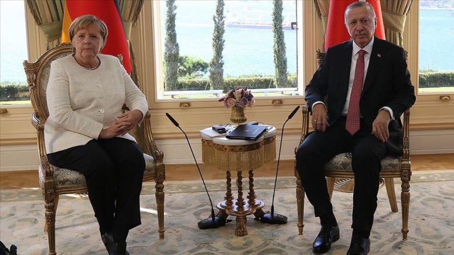 Επικοινωνία Erdogan με Merkel - Στο επίκεντρο η πανδημία του κορωνοϊού και οι διμερείς σχέσεις