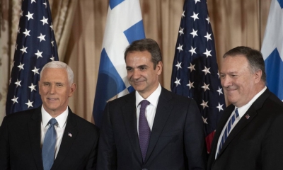 Μητσοτάκης: Είμαι πεπεισμένος πως οι ΗΠΑ θα σταθούν στο πλευρό της Ελλάδας