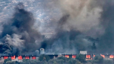 Κουβαράς: Βελτιωμένη η εικόνα της πυρκαγιάς - Καταστράφηκε πτηνοτροφική μονάδα, στις φλόγες εργοστάσιο (βίντεο)