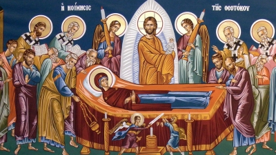 Απόδοση Εορτής Κοιμήσεως της Θεοτόκου - Τα εγκώμια - Κυριακή 23 Αυγούστου