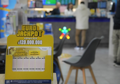Eurojackpot: Μέχρι τις 19:00 η κατάθεση δελτίων στα καταστήματα ΟΠΑΠ για το αποψινό έπαθλο των 29 εκατ. ευρώ