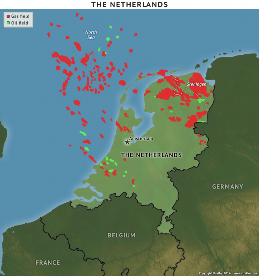 Ολλανδία: Κάτω από τα 11,8 bcm η παραγωγή αερίου του Groningen το 2020