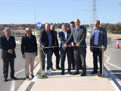 Κύπρος: Εγκαινιάστηκε το οδικό δίκτυο 16,7 εκ. ευρώ στην ενεργειακή και βιομηχανική περιοχή Βασιλικού