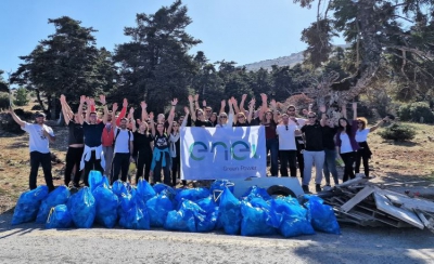 H εθελοντική ομάδα της Enel Green Power καθάρισε την Πάρνηθα