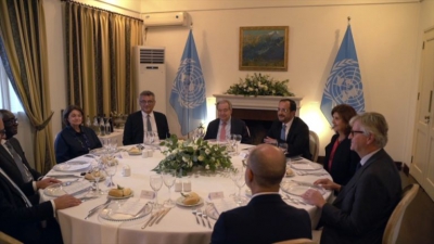 Κυπριακό: Σήμερα η τριμερής συνάντηση Χριστοδουλίδη- Guterres- Erhurman