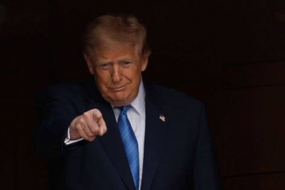 Trump: Δημοσίευσε βίντεο ΑΙ που δείχνει τον βομβαρδισμό της νήσου Χάργκ