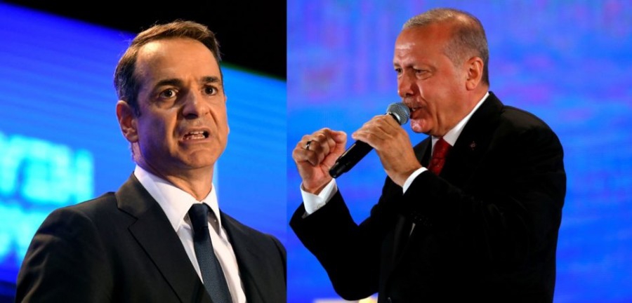 Τηλεφωνική επικοινωνία Μητσοτάκη - Erdogan  για τον σεισμό στη Σάμο