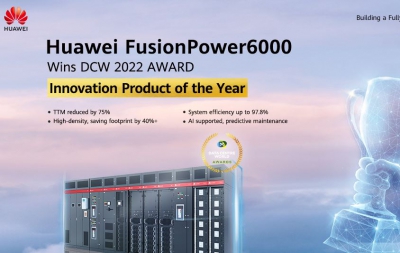 Huawei FusionPower6000: Κέρδισε το Βραβείο Καινοτόμου Προϊόντος στο Data Center World 2022
