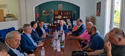 Επίσκεψη του Αναπληρωτή Υπουργού Ανάπτυξης και Επενδύσεων Ν. Παπαθανάση στην Φλώρινα